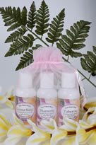 handmade lotion sampler from Hawaii